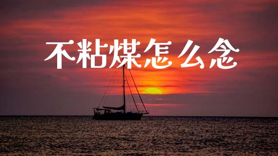 不粘煤怎么念_https://wap.fcdydaikuan.com_期货品种_第1张