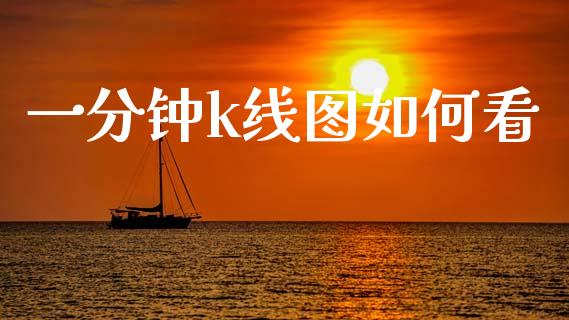 一分钟k线图如何看_https://wap.fcdydaikuan.com_新股数据_第1张
