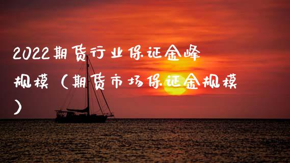 2022期货行业保证金峰规模（期货市场保证金规模）_https://wap.fcdydaikuan.com_投资策略_第1张