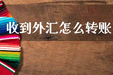 收到外汇怎么转账_https://wap.fcdydaikuan.com_金融机构_第1张