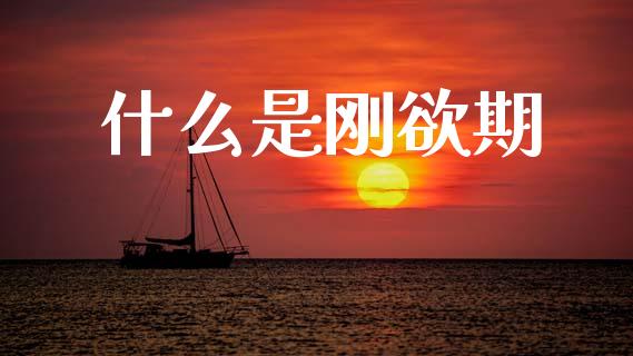 什么是刚欲期_https://wap.fcdydaikuan.com_新股数据_第1张