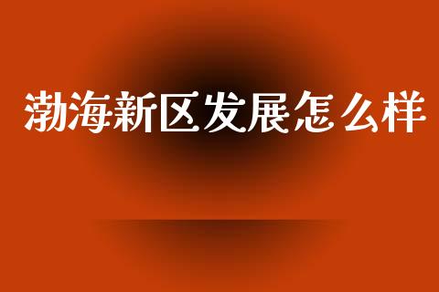 渤海新区发展怎么样_https://wap.fcdydaikuan.com_期货品种_第1张