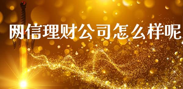 网信理财公司怎么样呢_https://wap.fcdydaikuan.com_国际投资_第1张
