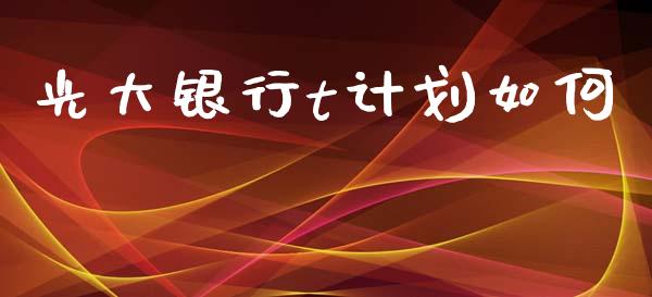 光大银行t计划如何_https://wap.fcdydaikuan.com_理财顾问_第1张