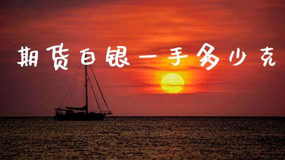 期货白银一手多少克_https://wap.fcdydaikuan.com_金融机构_第1张