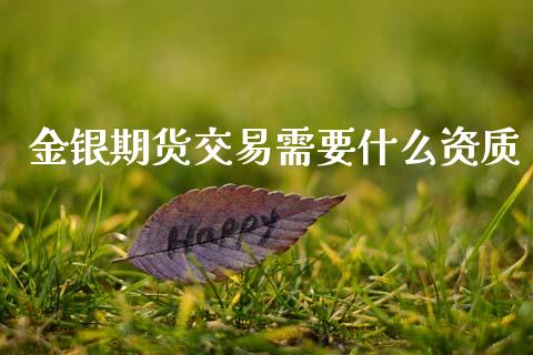 金银期货交易需要什么资质_https://wap.fcdydaikuan.com_新股数据_第1张