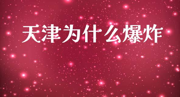 天津为什么爆炸_https://wap.fcdydaikuan.com_国际投资_第1张