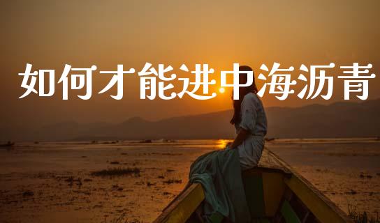 如何才能进中海沥青_https://wap.fcdydaikuan.com_理财顾问_第1张