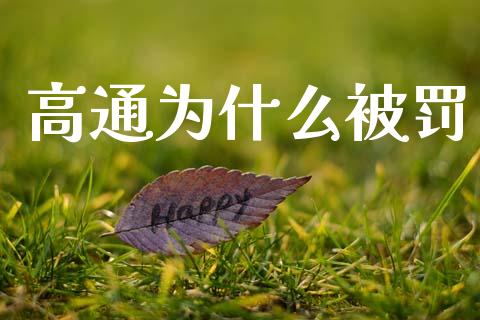 高通为什么被罚_https://wap.fcdydaikuan.com_投资策略_第1张