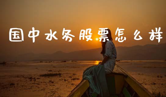 国中水务股票怎么样_https://wap.fcdydaikuan.com_金融机构_第1张