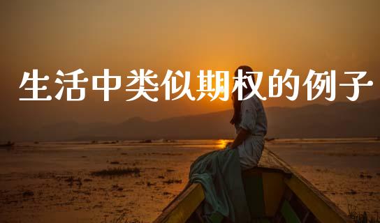 生活中类似期权的例子_https://wap.fcdydaikuan.com_理财顾问_第1张