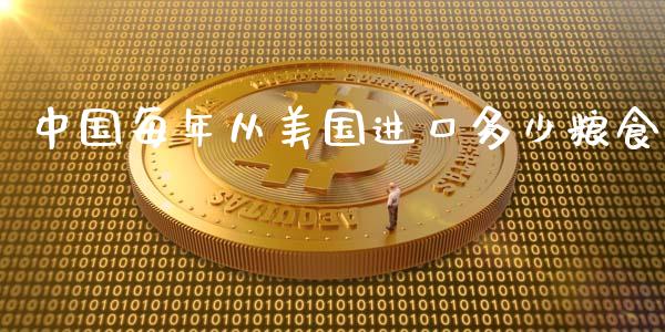 中国每年从美国进口多少粮食_https://wap.fcdydaikuan.com_期货品种_第1张