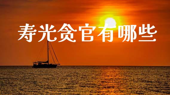 寿光贪官有哪些_https://wap.fcdydaikuan.com_新股数据_第1张
