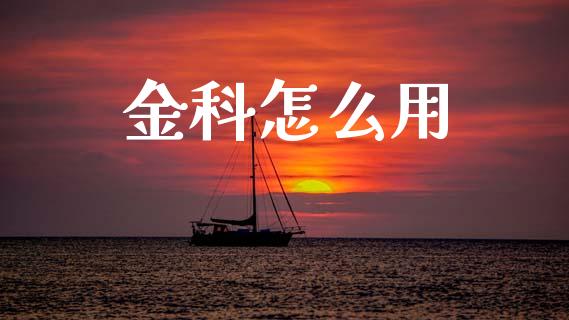 金科怎么用_https://wap.fcdydaikuan.com_金融机构_第1张