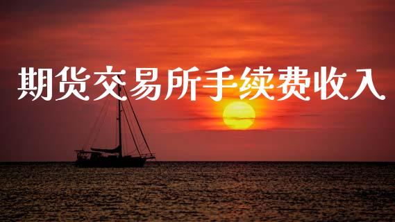 期货交易所手续费收入_https://wap.fcdydaikuan.com_金融机构_第1张
