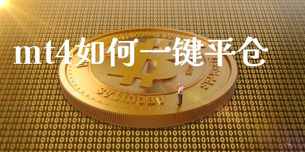 mt4如何一键平仓_https://wap.fcdydaikuan.com_国际投资_第1张