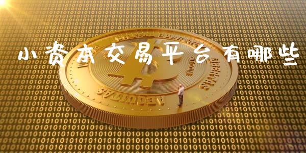 小资本交易平台有哪些_https://wap.fcdydaikuan.com_期货品种_第1张