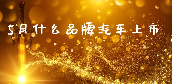 5月什么品牌汽车上市_https://wap.fcdydaikuan.com_期货品种_第1张