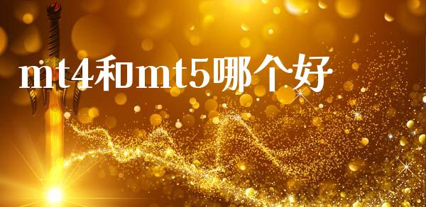mt4和mt5哪个好_https://wap.fcdydaikuan.com_国际投资_第1张