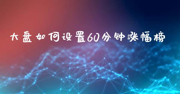 大盘如何设置60分钟涨幅榜_https://wap.fcdydaikuan.com_新股数据_第1张