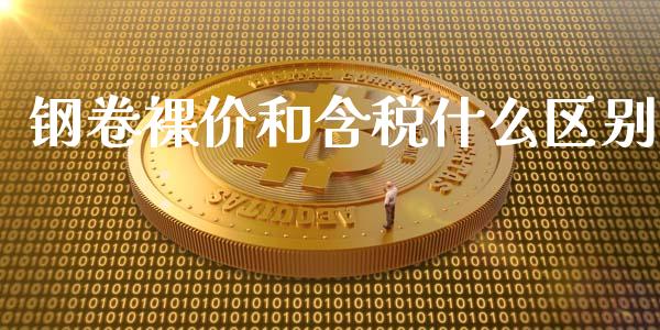钢卷裸价和含税什么区别_https://wap.fcdydaikuan.com_期货品种_第1张