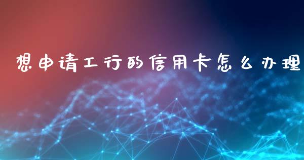 想申请工行的信用卡怎么办理_https://wap.fcdydaikuan.com_新股数据_第1张