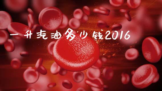 一升汽油多少钱2016_https://wap.fcdydaikuan.com_新股数据_第1张
