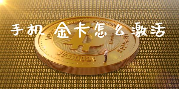 手机 金卡怎么激活_https://wap.fcdydaikuan.com_投资策略_第1张