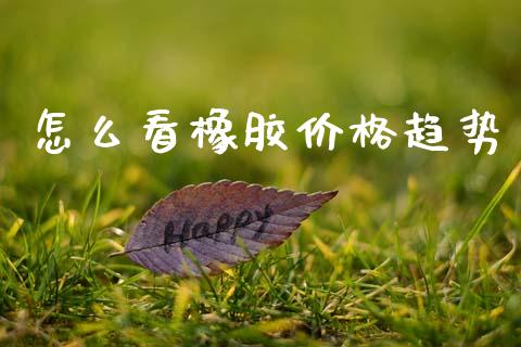 怎么看橡胶价格趋势_https://wap.fcdydaikuan.com_国际投资_第1张