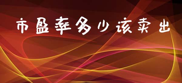 市盈率多少该卖出_https://wap.fcdydaikuan.com_金融机构_第1张