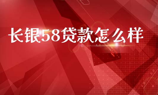 长银58贷款怎么样_https://wap.fcdydaikuan.com_新股数据_第1张