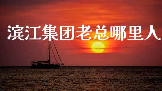 滨江集团老总哪里人_https://wap.fcdydaikuan.com_金融机构_第1张