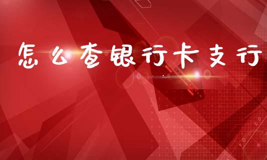 怎么查银行卡支行_https://wap.fcdydaikuan.com_国际投资_第1张