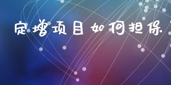 定增项目如何担保_https://wap.fcdydaikuan.com_理财顾问_第1张