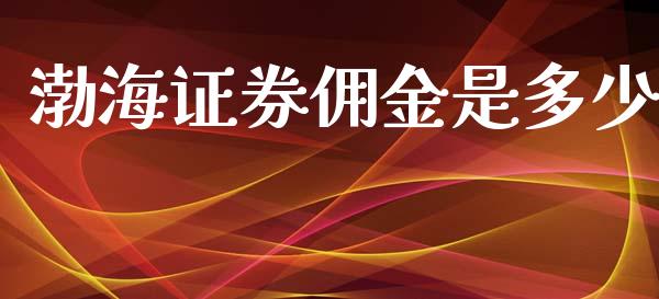 渤海证券佣金是多少_https://wap.fcdydaikuan.com_投资策略_第1张