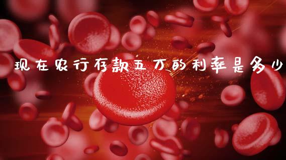 现在农行存款五万的利率是多少_https://wap.fcdydaikuan.com_金融机构_第1张