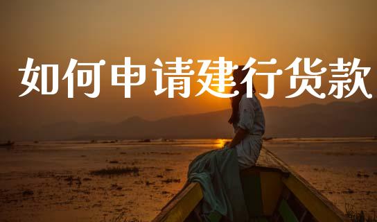 如何申请建行货款_https://wap.fcdydaikuan.com_新股数据_第1张
