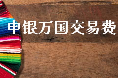 申银万国交易费_https://wap.fcdydaikuan.com_新股数据_第1张