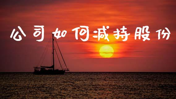 公司如何减持股份_https://wap.fcdydaikuan.com_投资策略_第1张