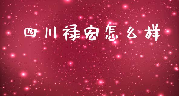 四川禄宏怎么样_https://wap.fcdydaikuan.com_理财顾问_第1张