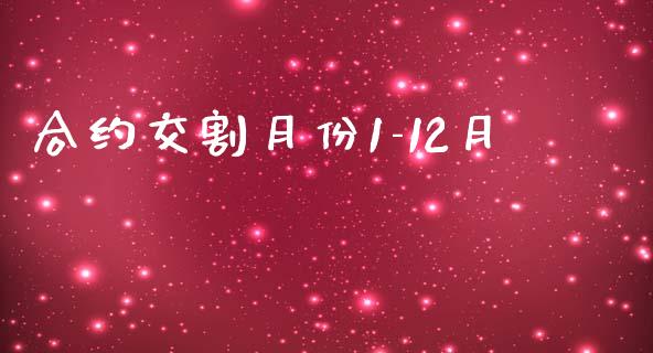合约交割月份1-12月_https://wap.fcdydaikuan.com_国际投资_第1张