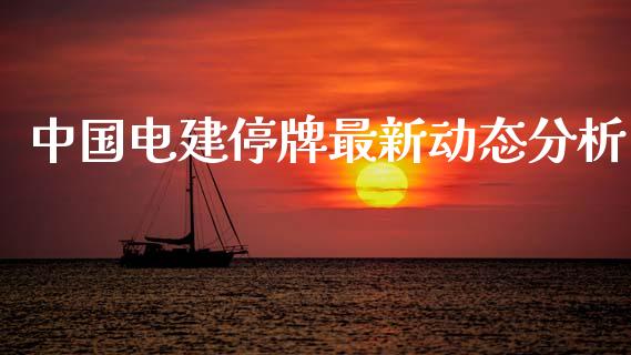 中国电建停牌最新动态分析_https://wap.fcdydaikuan.com_金融机构_第1张