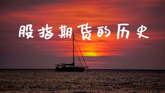 股指期货的历史_https://wap.fcdydaikuan.com_新股数据_第1张