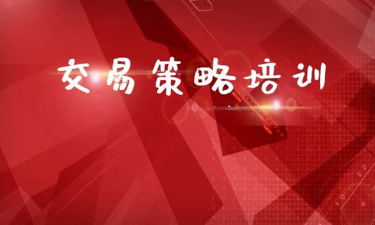 交易策略培训_https://wap.fcdydaikuan.com_金融机构_第1张
