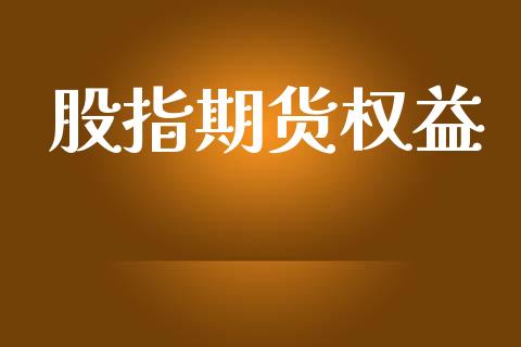 股指期货权益_https://wap.fcdydaikuan.com_新股数据_第1张