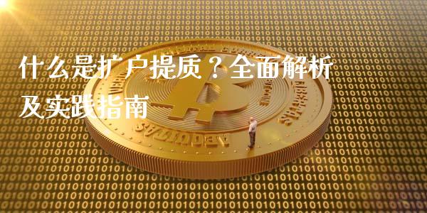 什么是扩户提质？全面解析及实践指南_https://wap.fcdydaikuan.com_国际投资_第1张