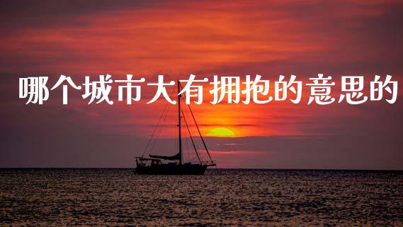 哪个城市大有拥抱的意思的_https://wap.fcdydaikuan.com_期货品种_第1张
