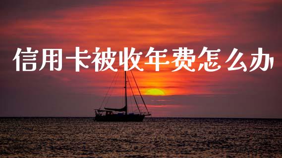 信用卡被收年费怎么办_https://wap.fcdydaikuan.com_理财顾问_第1张