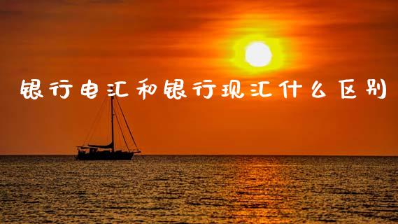 银行电汇和银行现汇什么区别_https://wap.fcdydaikuan.com_理财顾问_第1张