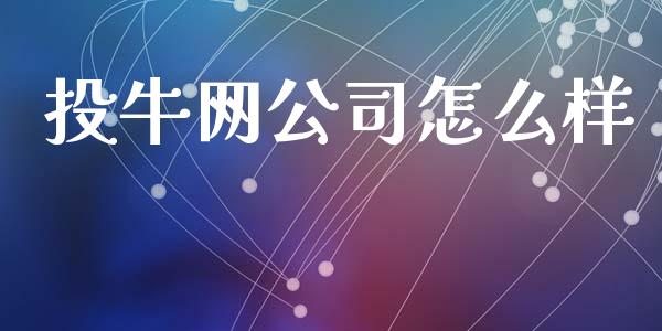 投牛网公司怎么样_https://wap.fcdydaikuan.com_国际投资_第1张